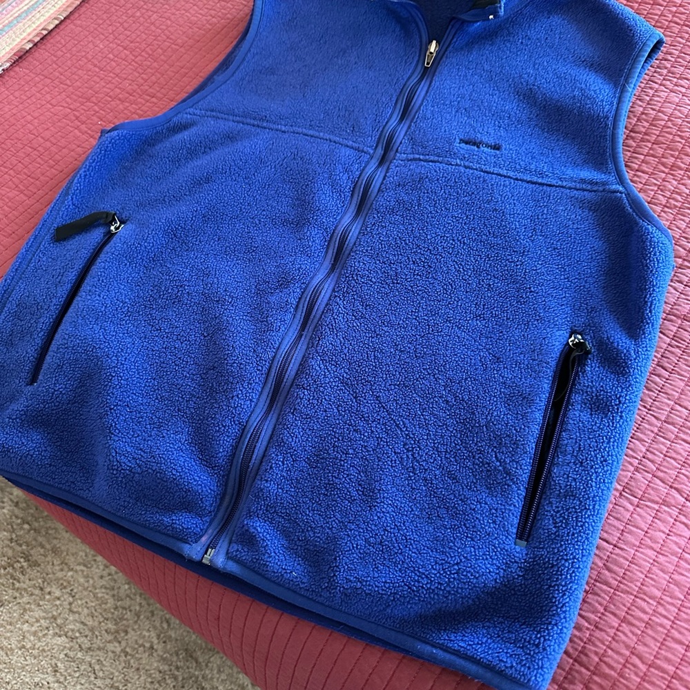Patagonia fleece vest, Men’s Size Lg,